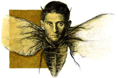 Imagen en referencia a La Metamorfosis de Franz Kafka